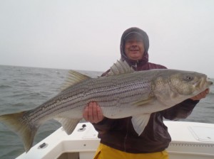 Jerry Focus with one of his many over 35" fish on 21 Dec