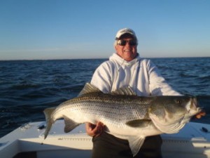 Jim Gill caught this beauty on light tackle, what a fish!